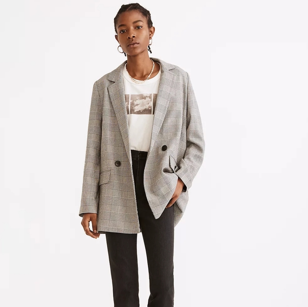 Dorset Blazer in Edsall Plaid medium